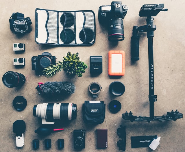 Equipment you can use to create a virtual tour for your rental property